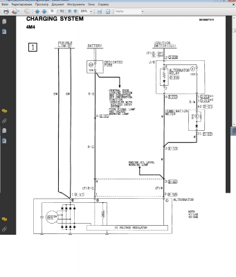 Паджеро 3 4М41 2001 схема зарядки.png