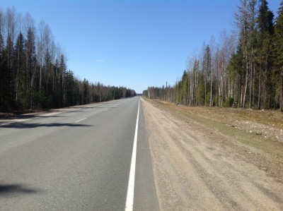 Дорога Петрозаводск-Сортавала