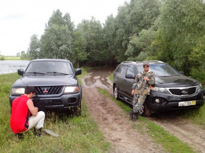 прошли брод, оторвало волной номер )