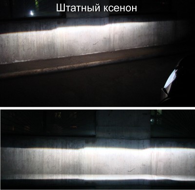 работает штатный ксенон