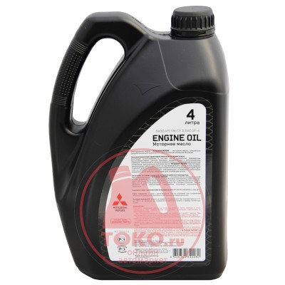 Mitsubishi engine oil 5W-30 SM, 4l rear_enl.jpg