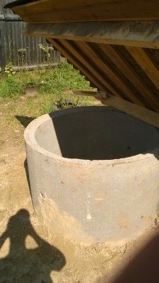 а вот и колодец