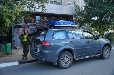 Жорик готов к старту.