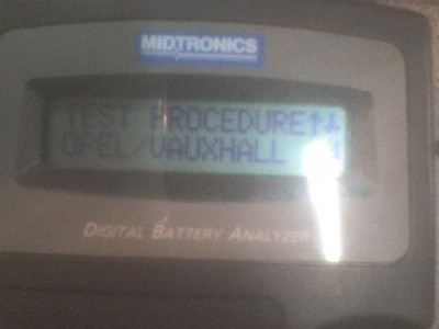 digital battery analyzer