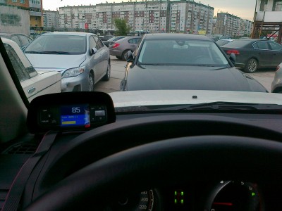 на панель на коврик
