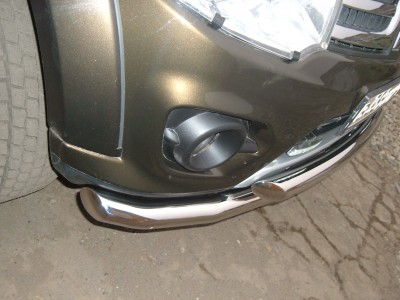 Изображение 648.jpg (703.6 КБ) 322 просмотра После монтажа, зазор между трубами и бампером машины, на всём протяжении, почти одинаков.