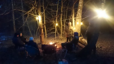 вечерний вариант поляны