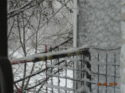 Блин... только окна помыл.