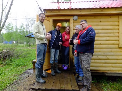 8 утра! Типо доброе утро))))