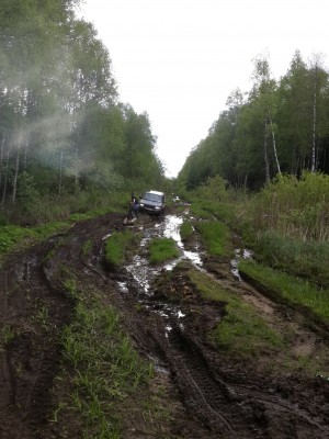 Ведь так хорошо ехала.....