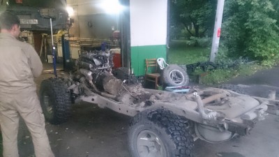 Выезд рамы