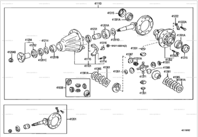 Prado120 with clutch LSD