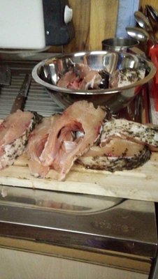 в процессе кулинарной обработки