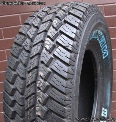Nexen Roadian AT II. Вроде как одни и те же шины, а Nexen злее. Или ракурс фото такой..?