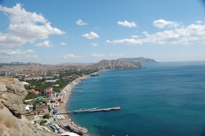 31. Вид на Судак и пляжи.JPG