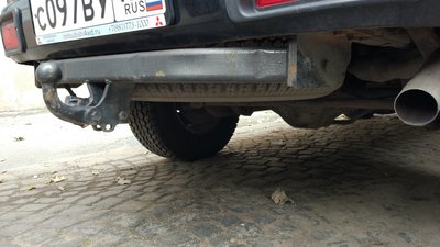 фаркоп устанавливался у диллера.