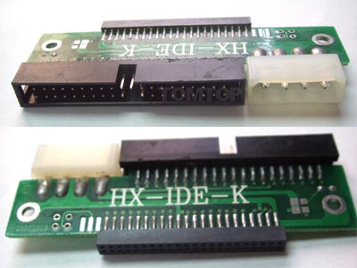 5. Находим где-то адаптер IDE 3,5&quot; -&gt; IDE 2,5&quot; и подсоединяем наш вынутый HDD к десктопу
