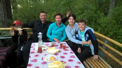 площадка на берегу Катуни