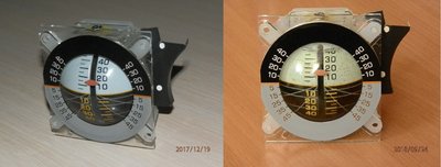 слева после первого ремонта,справа после лета.