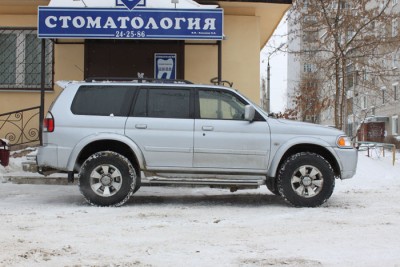 Фотка с новой резиной 265/70/16 Bridgestone Dueler A/T 694