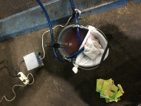 Вот сам аппарат и спартанские условия )) Это Вам не на мерседесе ездить )))