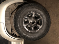 Литой диск &quot;ромашка&quot; + шина - 265/75 R15 112S - Cooper Discoverer M+S (зима)