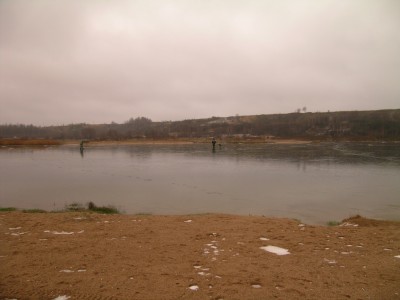 Там были рыбаки)