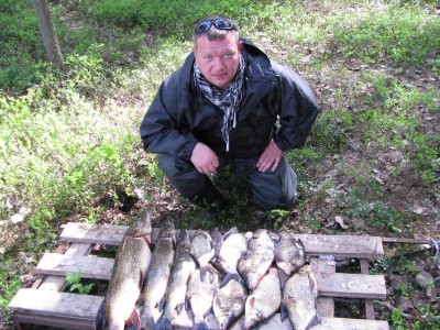 Озеро не далеко от Вознесения.