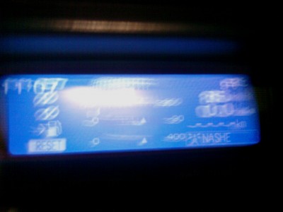Размыто, но 0.0 L/100 km видно.