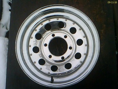 Диск на 15&quot; штампованный, хром