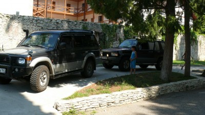 Остановка в Гаграх для прокладки маршрута, и поисков местной сим карты.