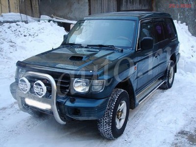 Зима<br />Нокиан хака 3 235/75 R15.<br /><br />Вот ее то и буду менять на 32-33))